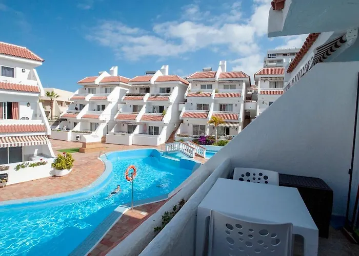 Location P, Terrace With Pool View, Sunny, Quiet, Wifi Apartman Playa de las Américas