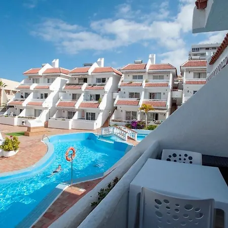 Location P, Terrace With Pool View, Sunny, Quiet, Wifi アパート プラヤ・デ・ラス・アメリカス